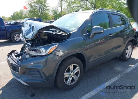 2018 Chevrolet Trax Lt из США, поврежденный, VIN KL7CJPSB5JB687447